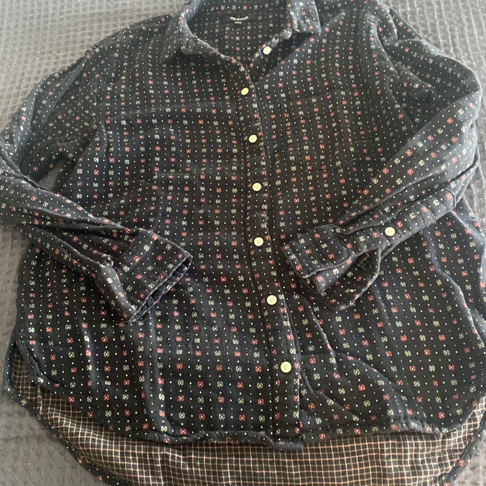 Madewell Button Up Top